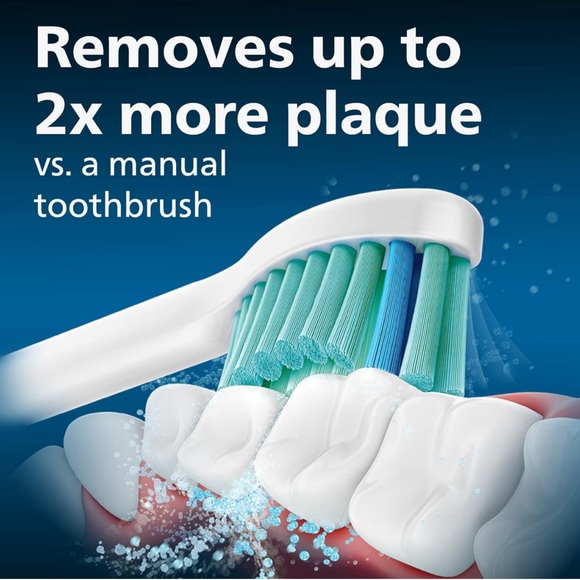 Philips Sonicare Genuine E-Series Replacement Toothbrush Heads, 3 Brush Heads - Picture 3 of 11